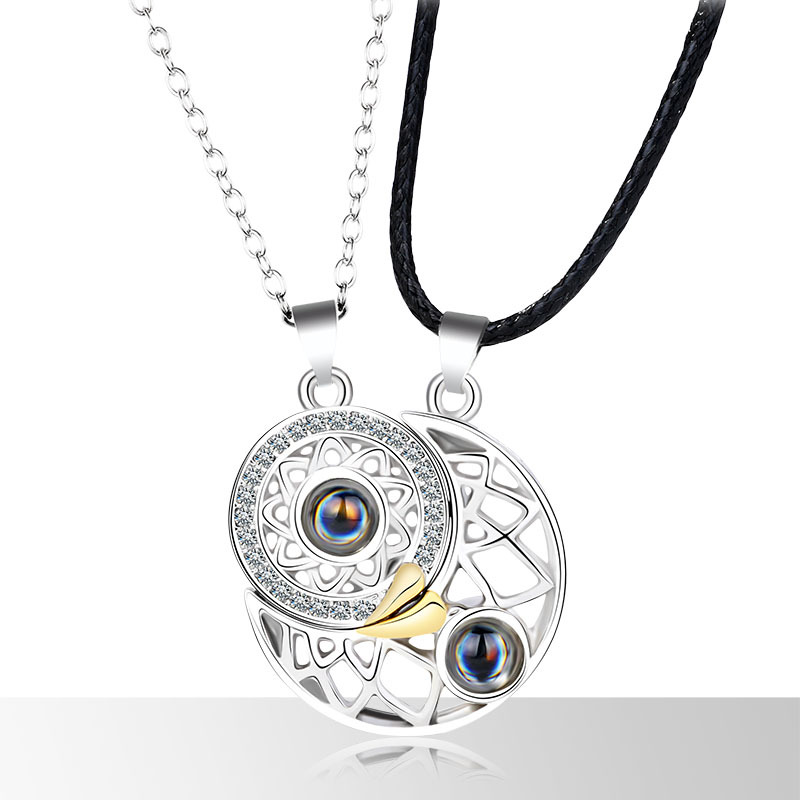 100-Language Projection Necklace