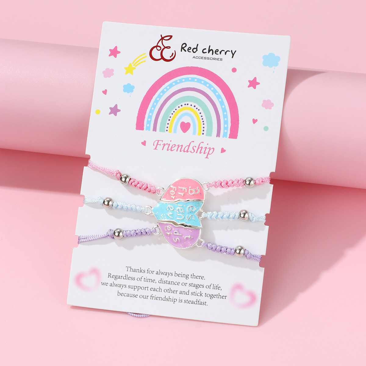 Heart Magnet 3-Piece Bracelet - image 1
