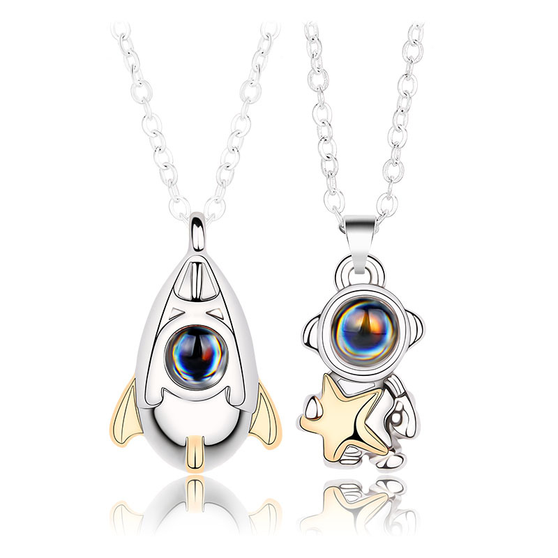 Astronaut Projection Necklace - image 1
