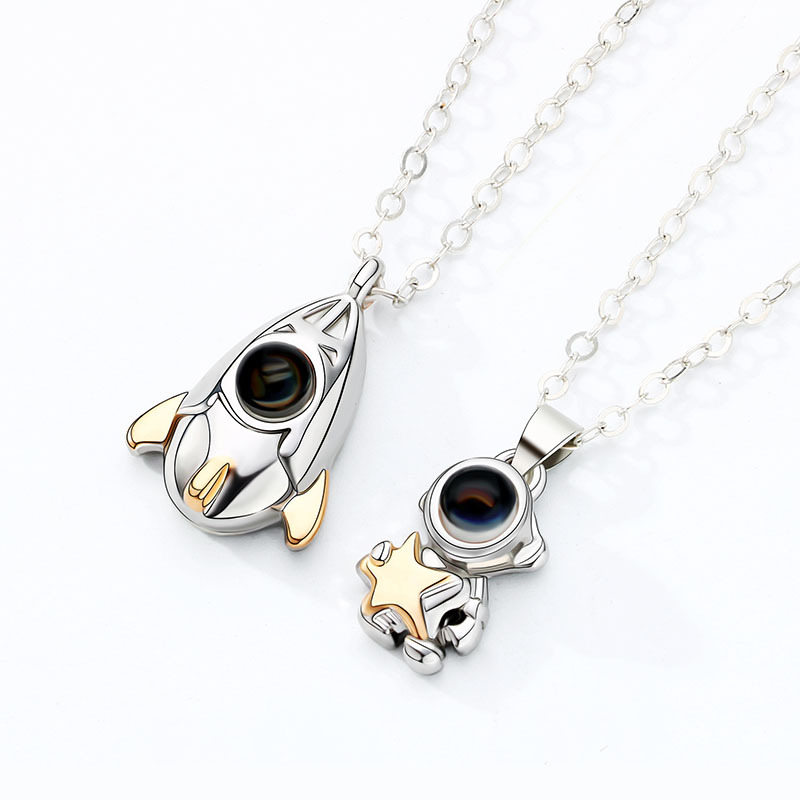 Astronaut Projection Necklace - image 3