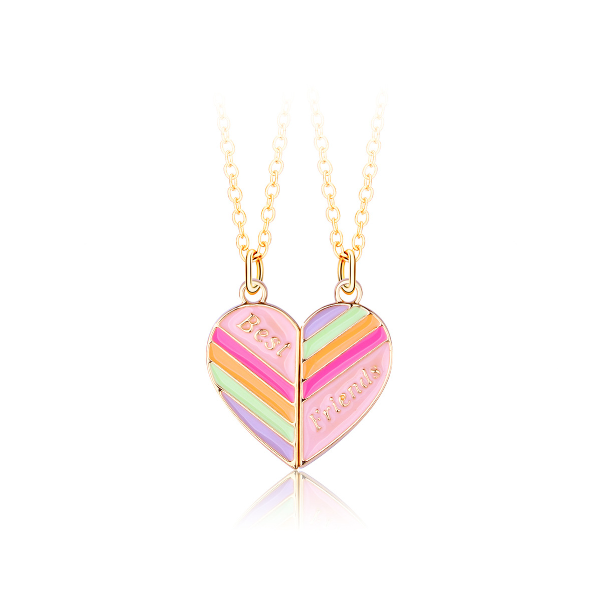 Heart Rainbow Magnet Necklace - image 6