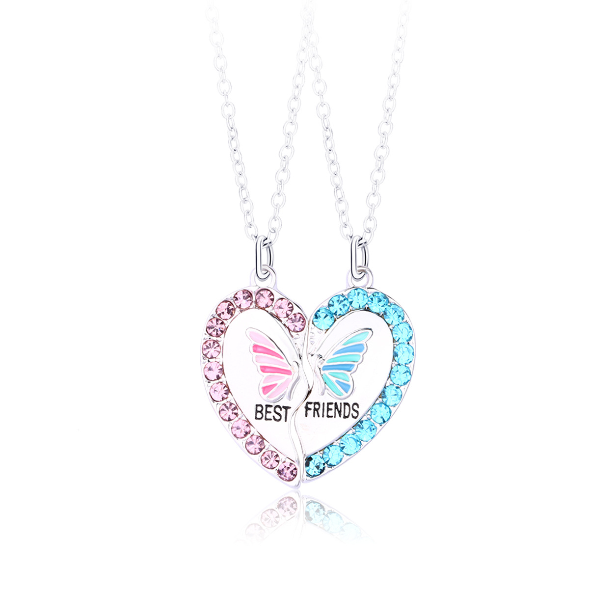 Butterfly Heart Magnet Necklace - image 5