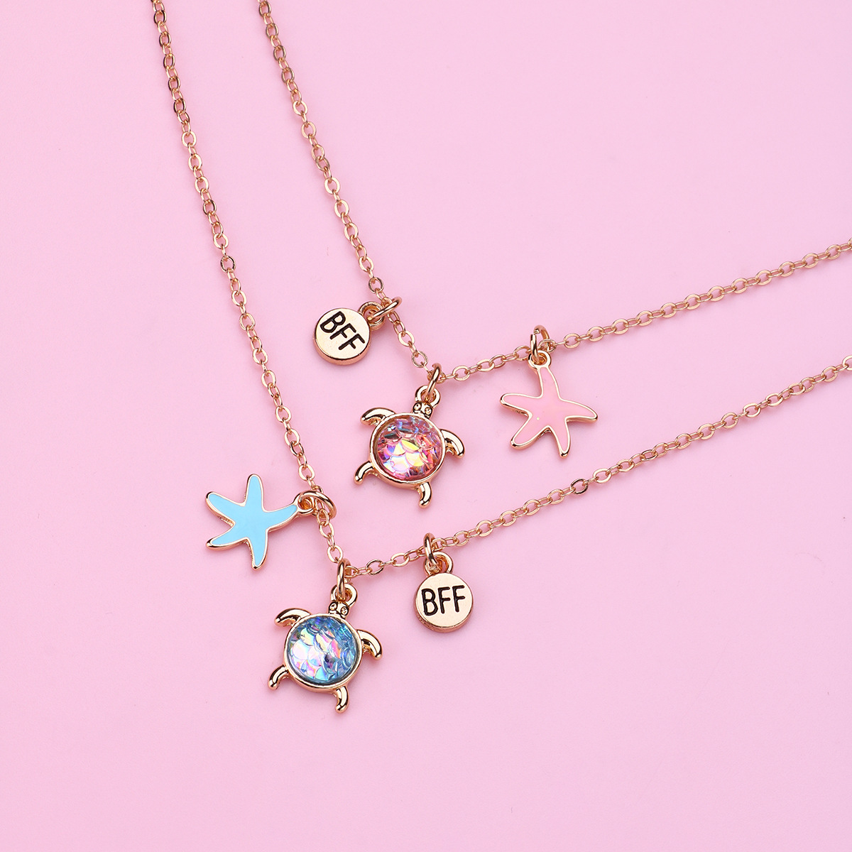 Turtle Starfish 2-Person Chain - image 2