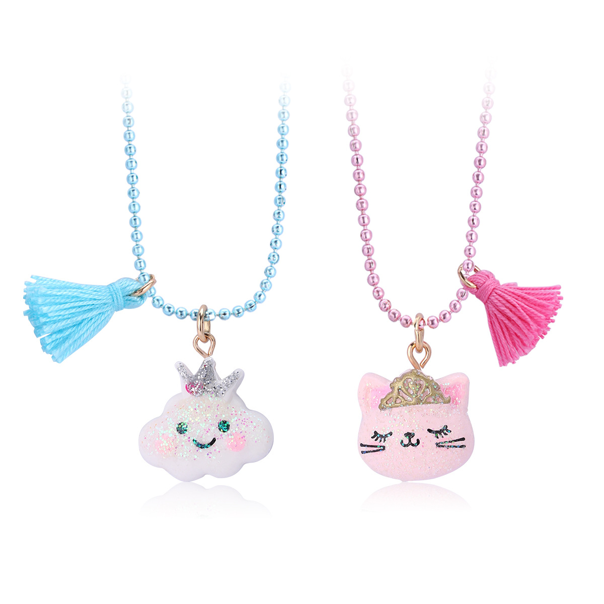 Cat Cloud Tassel Necklace - image 6