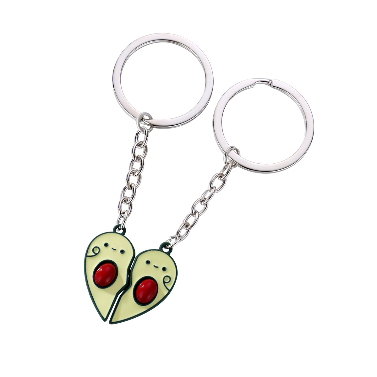 Heart Magnet Keychain Couple - image 5