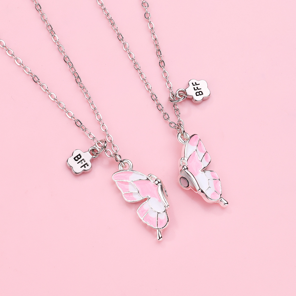 Butterfly Magnet Kids Necklace - image 4
