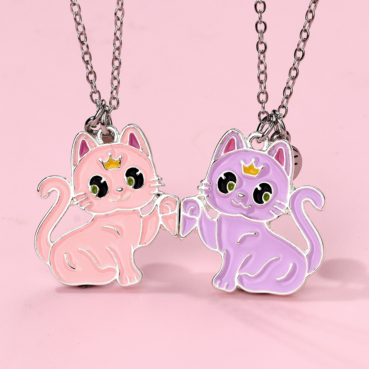 Princess Heart Magnet Necklace - image 6