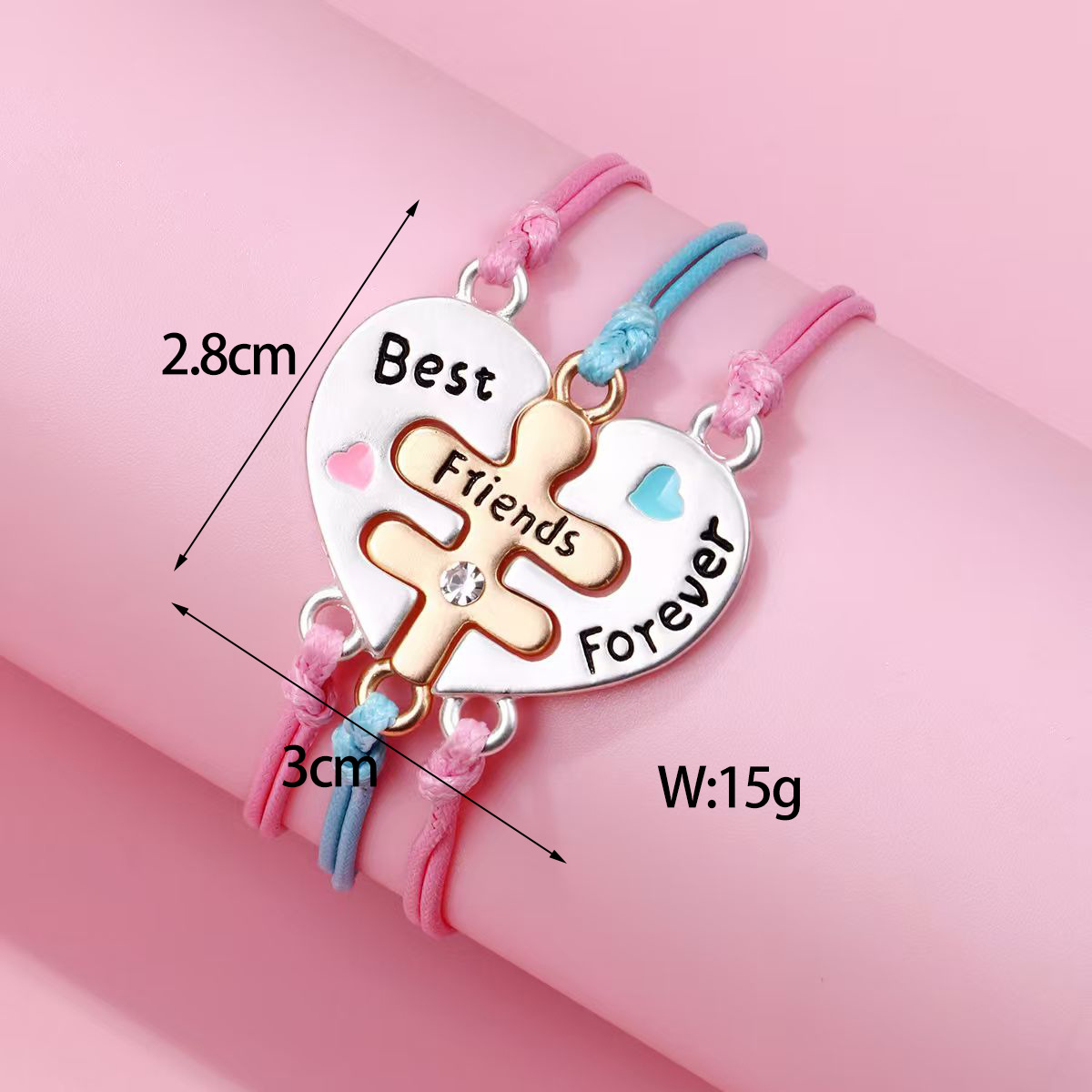 Kids Heart 3-Piece Bracelet - image 2