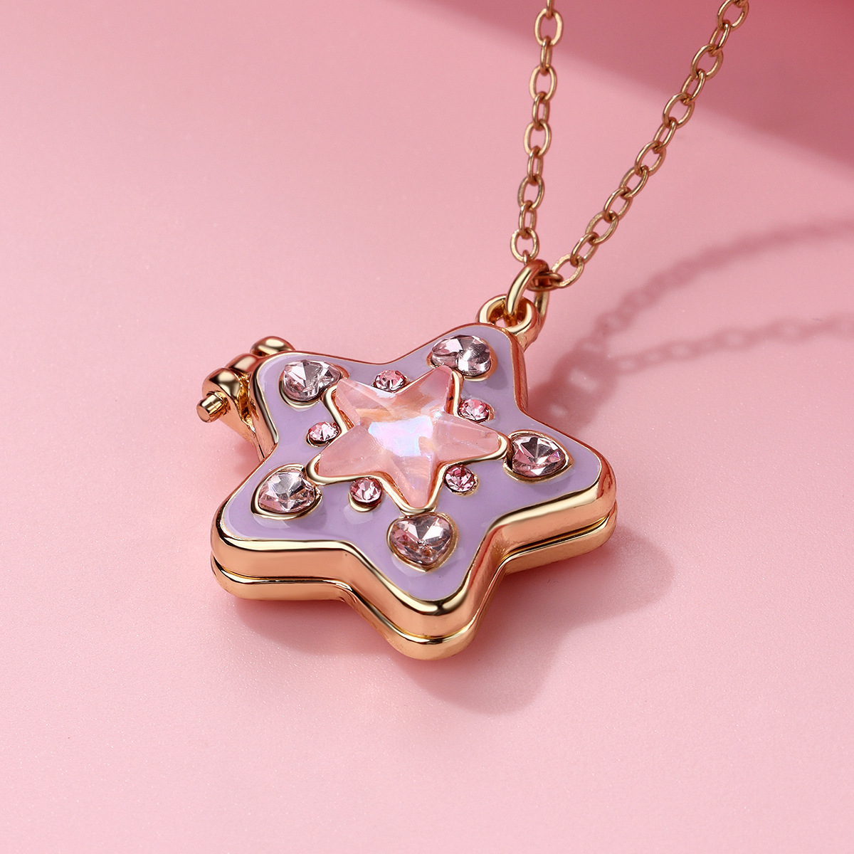 Star Rhinestone Necklace - image 3