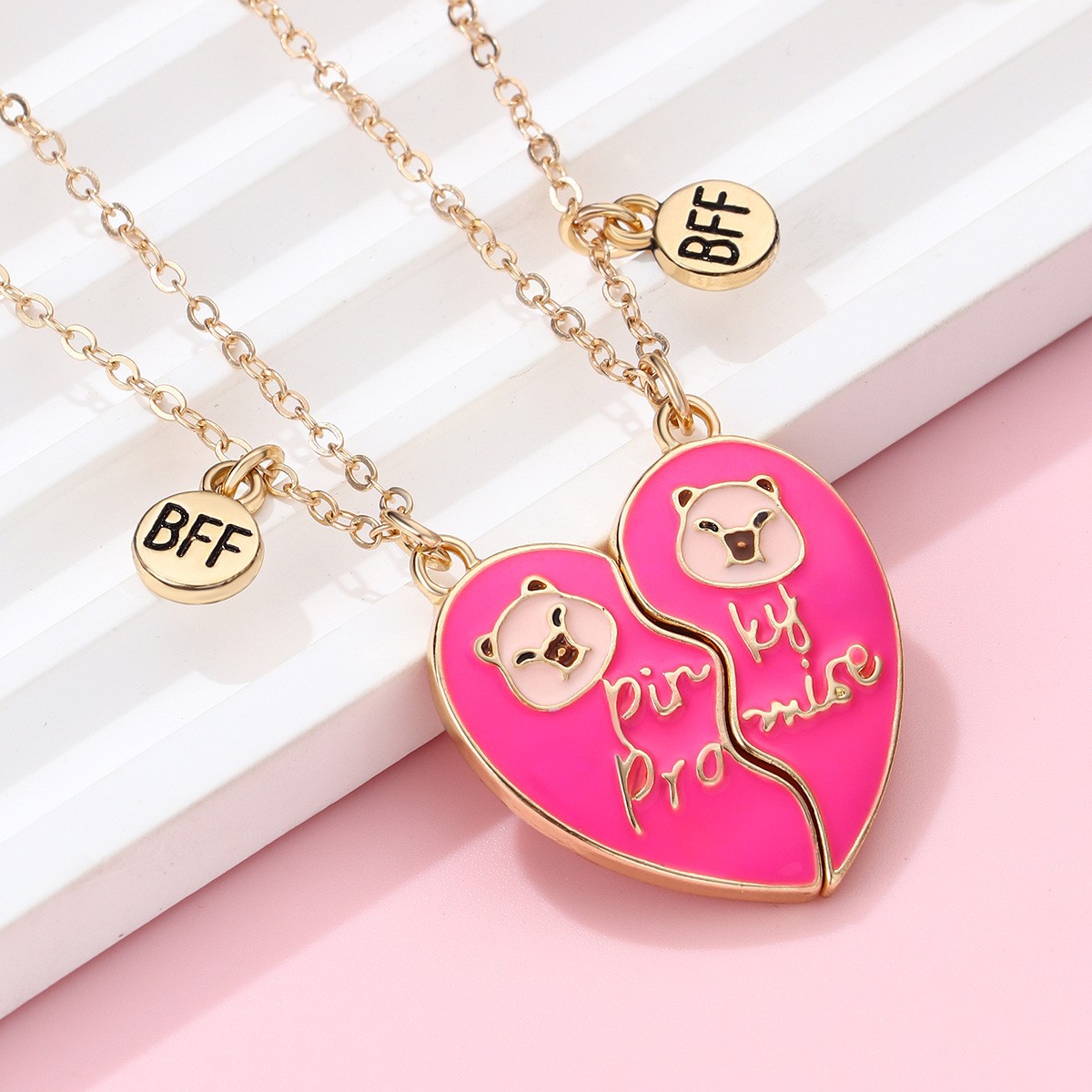 Capybara Magnet Couple Necklace - image 6