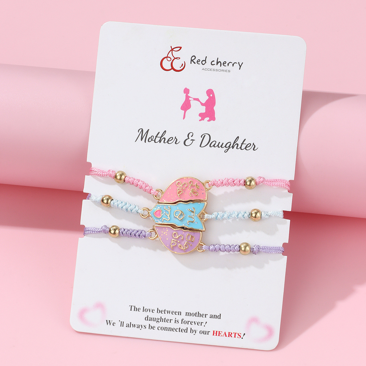 Heart Magnet Woven Bracelet - image 7