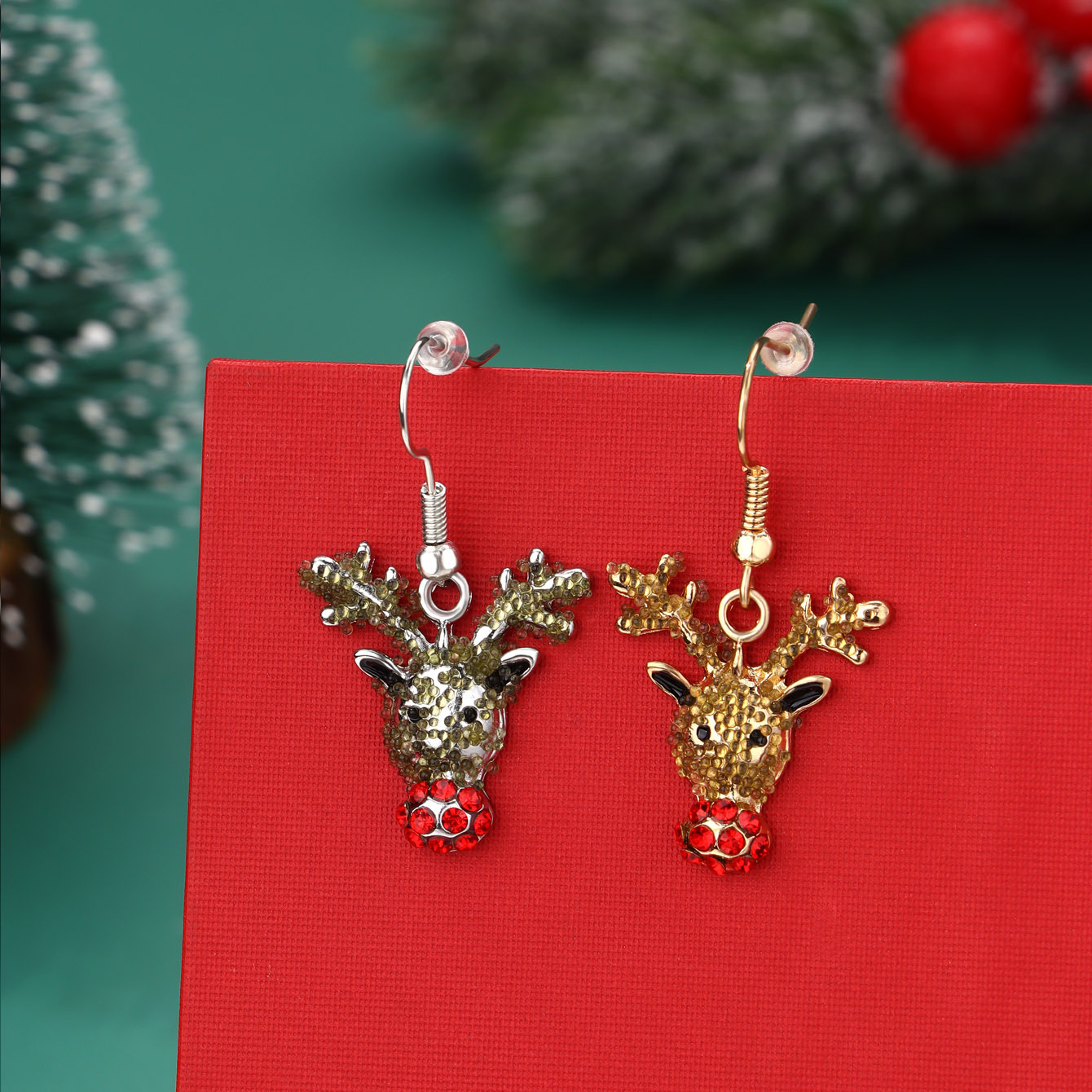 Christmas Reindeer Earrings