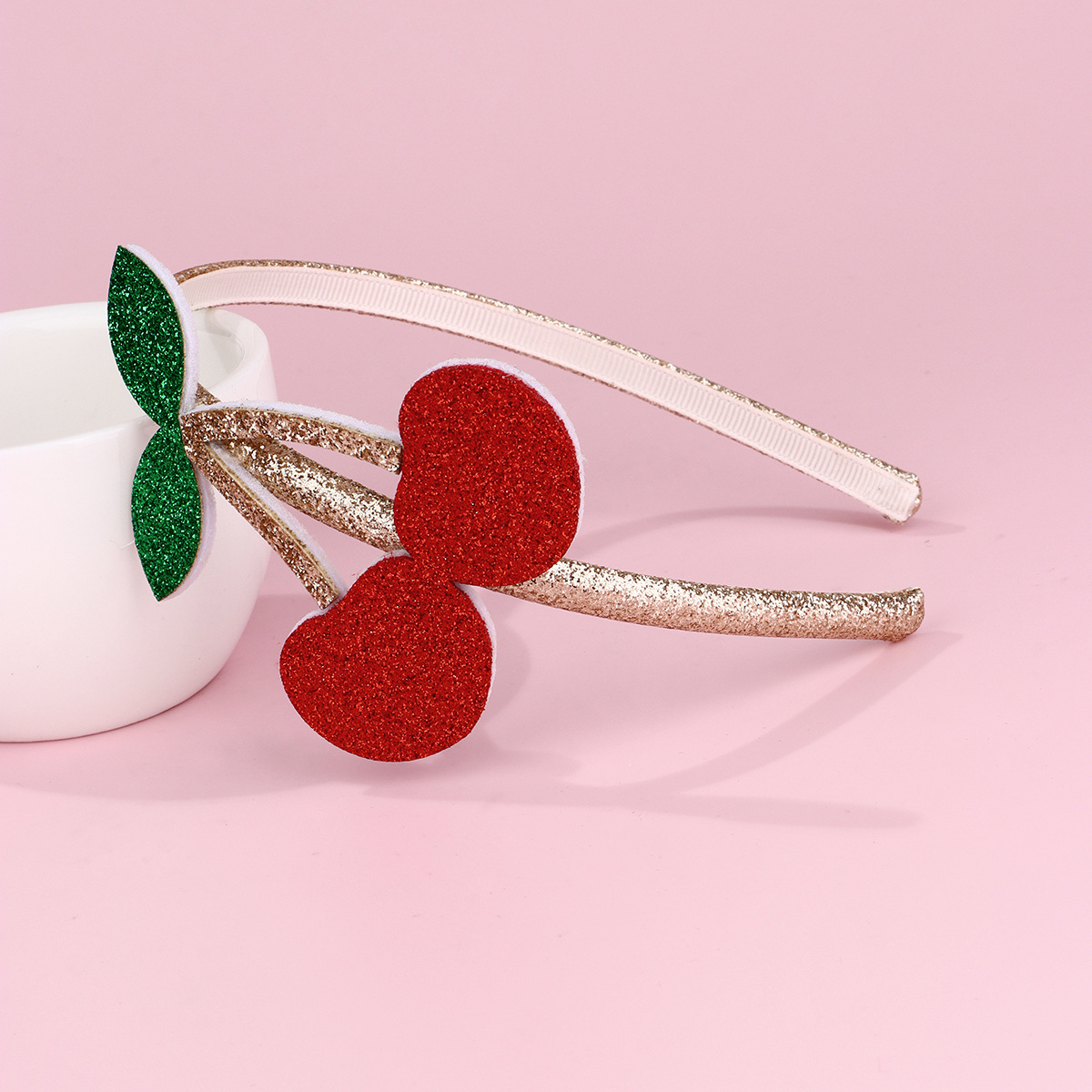 Cherry Sequin Sweet Headband