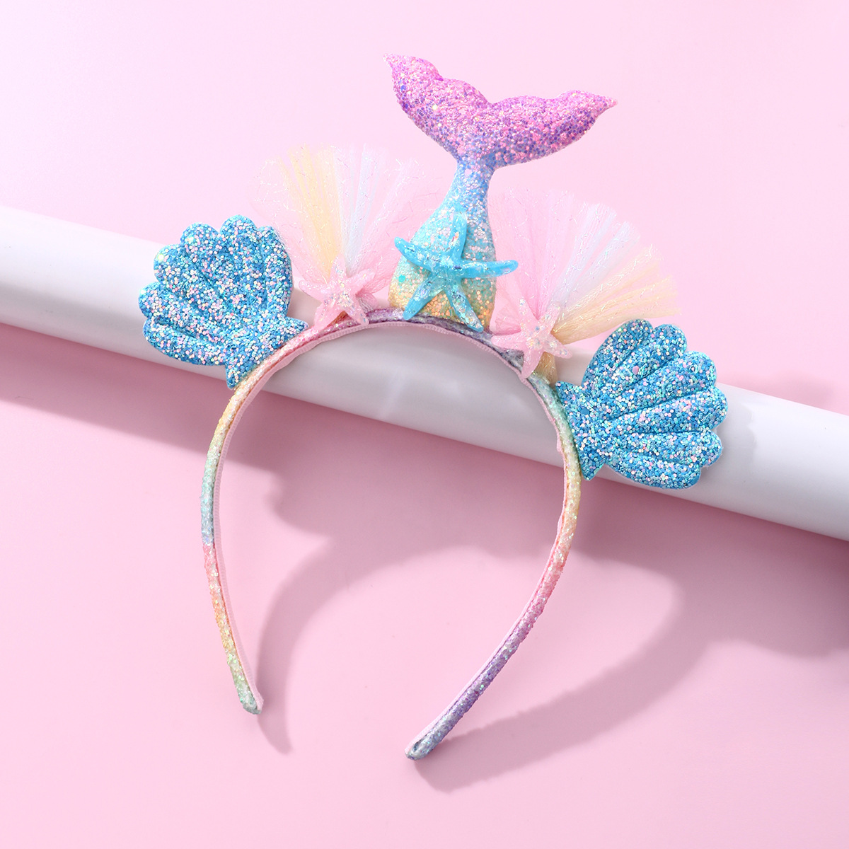 Starfish Mermaid Tail Headband