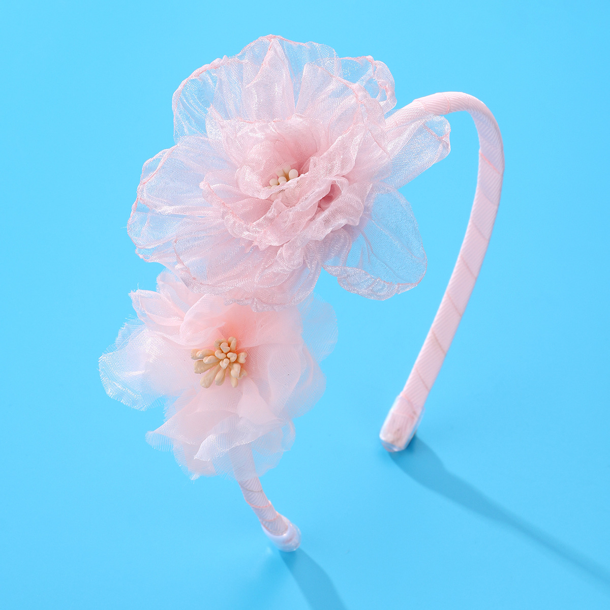Flower Princess Organza Headband
