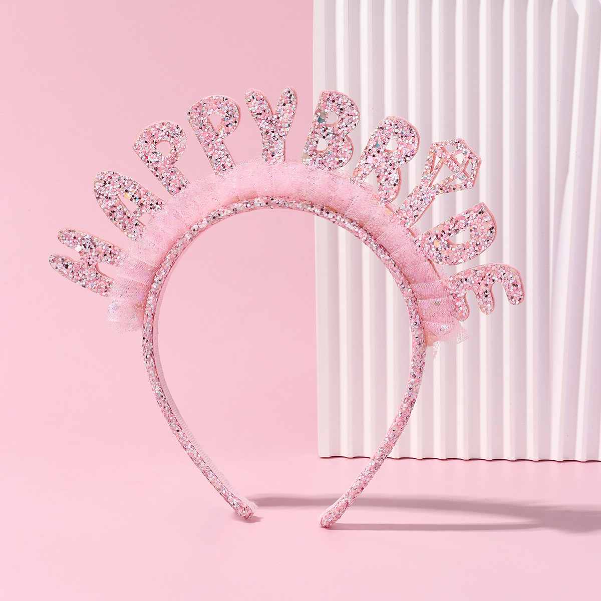 Glow Letter Lace Headband