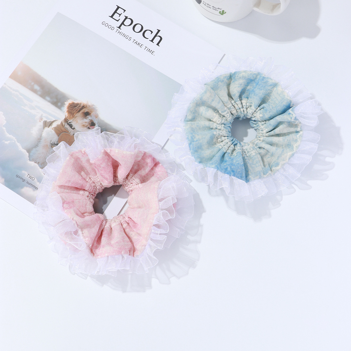 Lace Scrunchie Hair Tie
