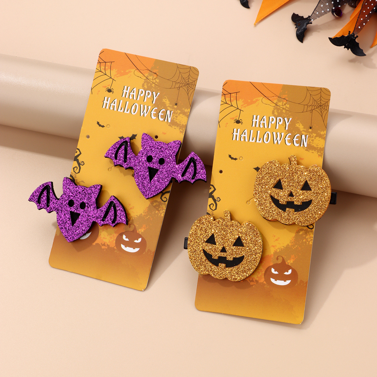 Halloween Hair Clip Set