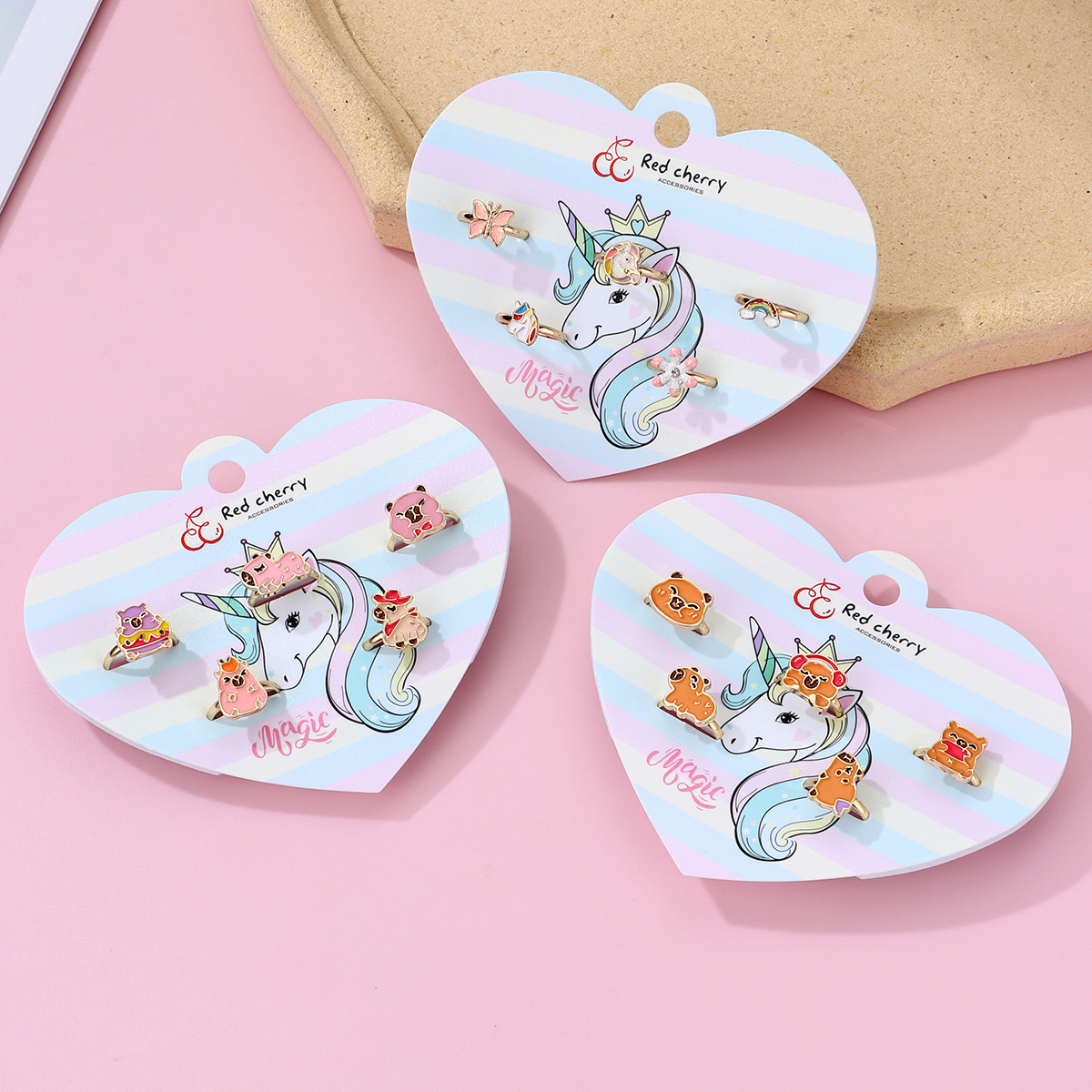 Ocean Animal Ring Set
