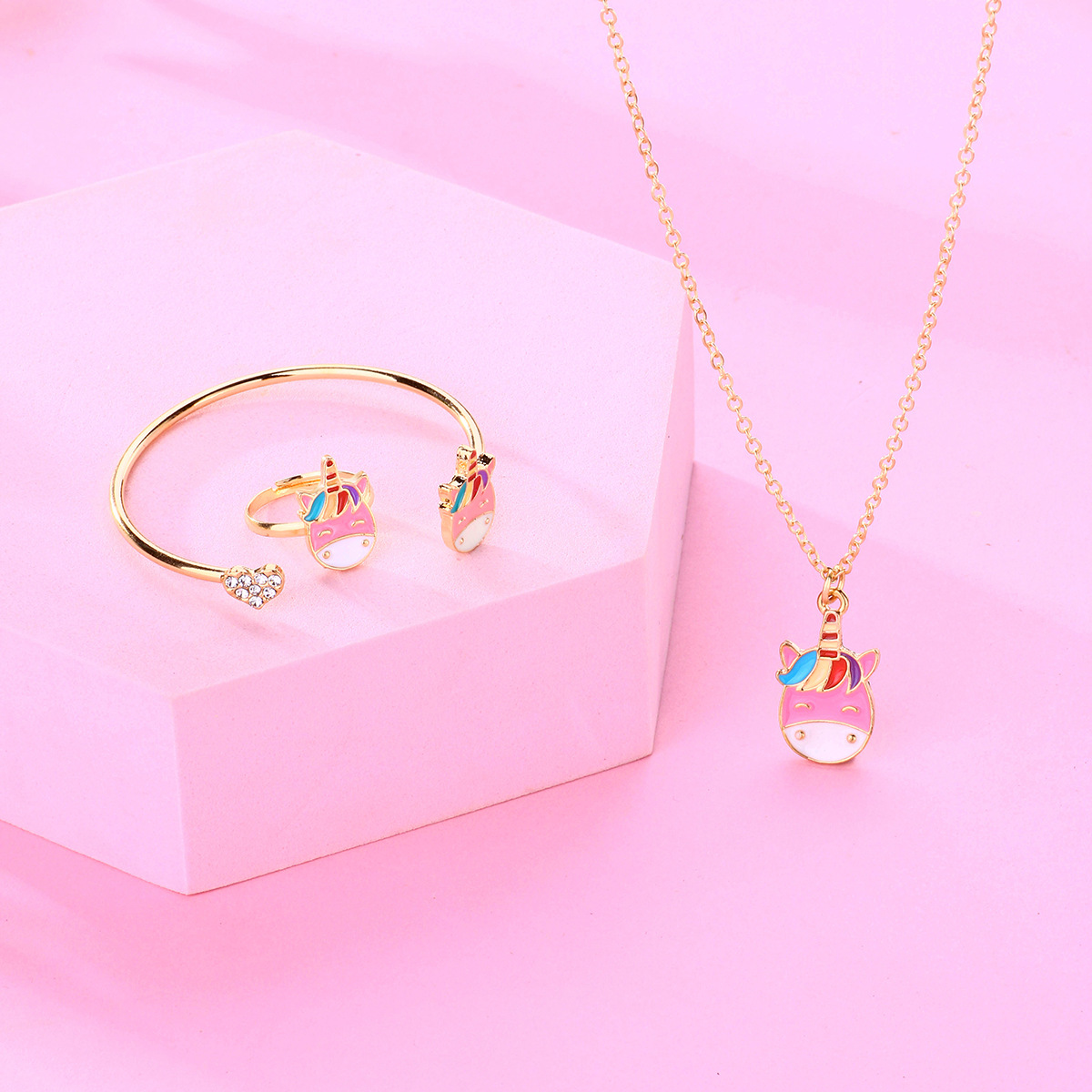 Unicorn Kids Jewelry Set 3-Piece